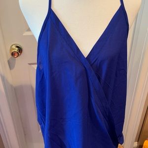 Gorgeous faux wrap tank top